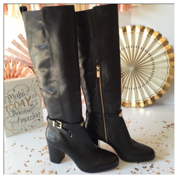 Michael Kors Stretch Leather Riding Boots 🐎 - Picture 3 of 6